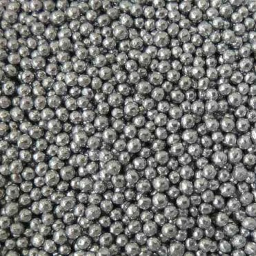 Pearls - High Shine - 2mm - Silver - Vegan