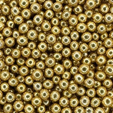 Pearls - High Shine - 4mm - Gold