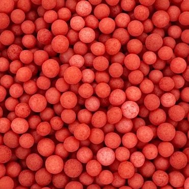 Pearls - Matt - Natural & Vegan - Red
