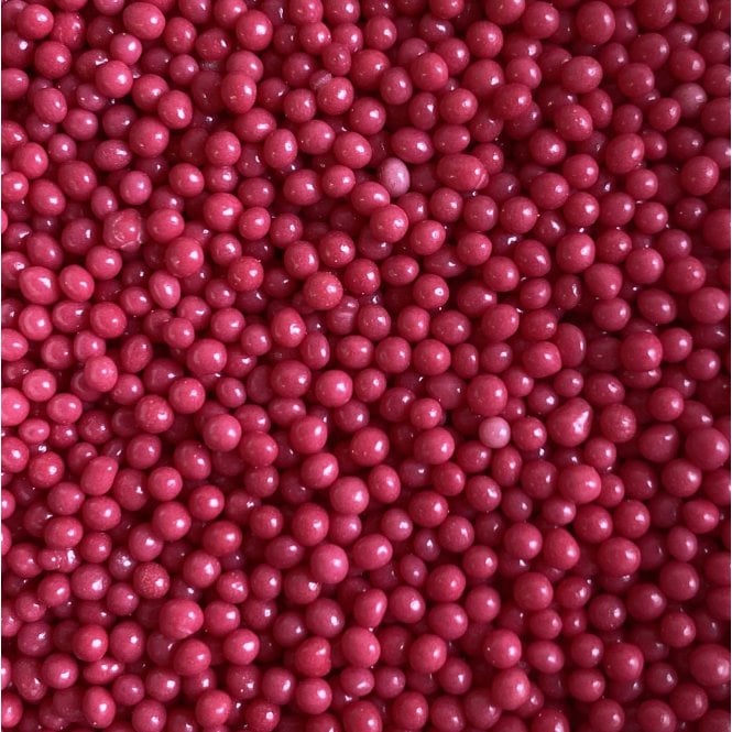Pearls - Polished - 2mm - Hot Pink