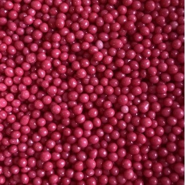 Pearls - Polished - 2mm - Hot Pink