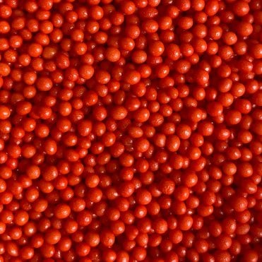 Pearls - Polished - 2mm - Red