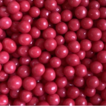 Pearls - Polished - 4mm - Hot Pink