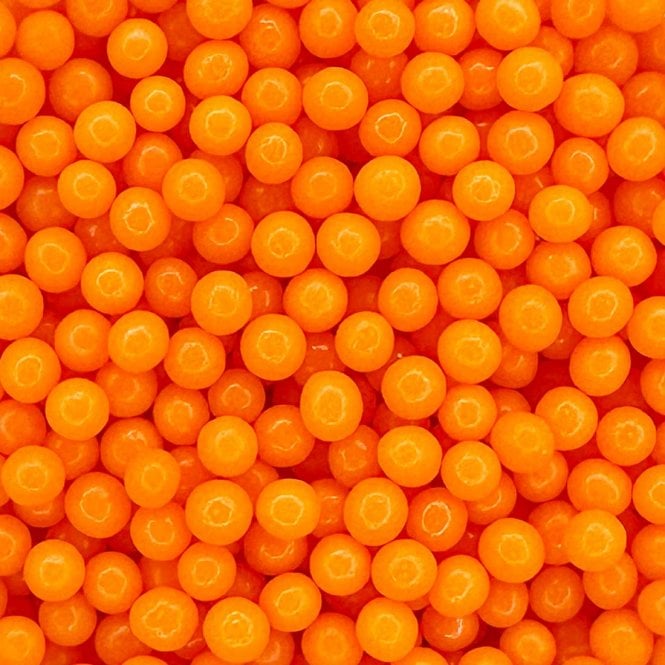 Pearls - Polished - 4mm - Orange