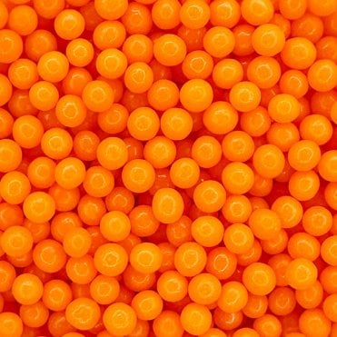 Pearls - Polished - 4mm - Orange