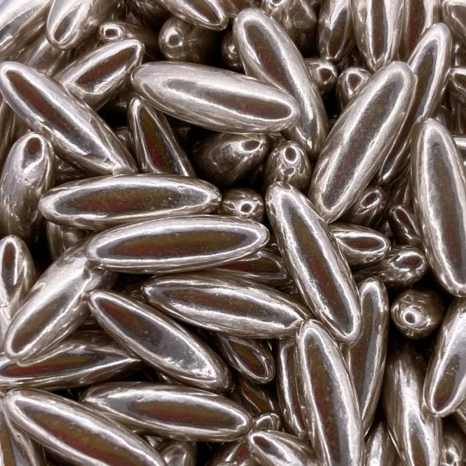 Rice - Jumbo - High Shine - Silver