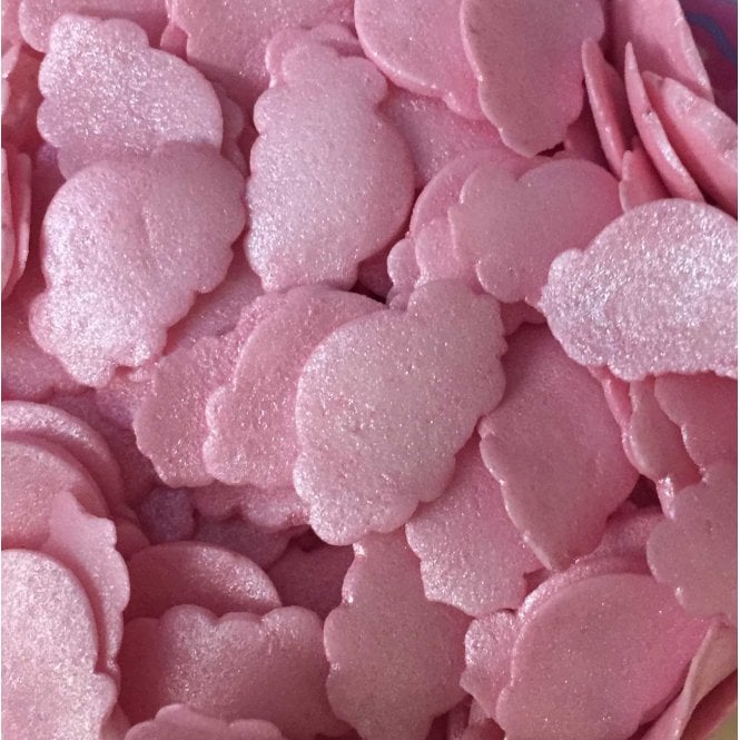 Shapes - Glimmer - Clouds - Pink