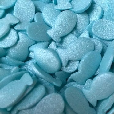 Shapes - Glimmer - Fish - Turquoise