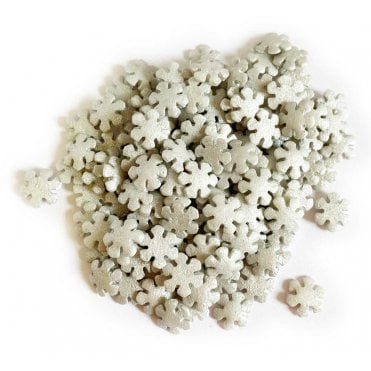 Shapes - Glimmer - Snowflakes - Silver