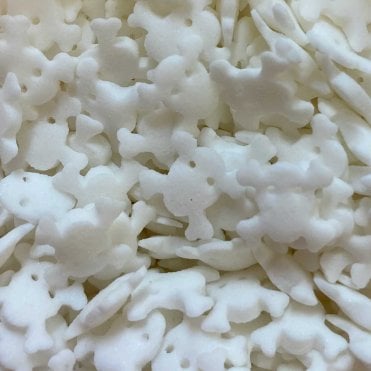 Shapes - Matt - Skulls - White