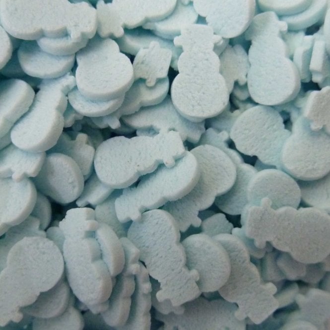Shapes - Matt - Snowmen - Blue