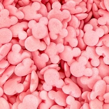Shapes - Shimmer - Mini Mouse - Pink