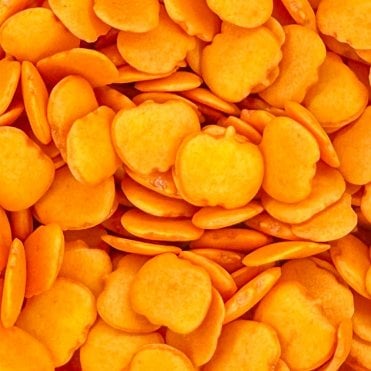 Shapes - Shimmer - Pumpkins - Orange