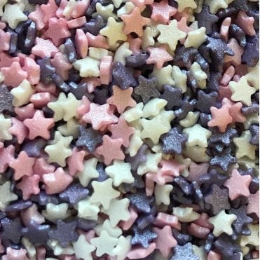 Stars - Glimmer - Mini - Ice Pink