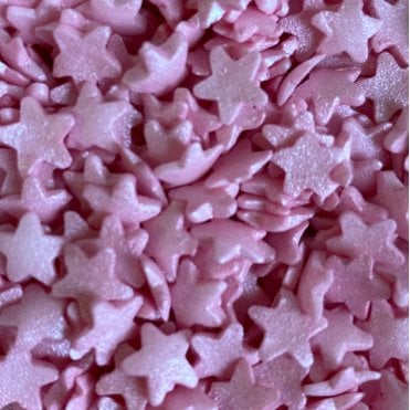Stars - Glimmer - Pink