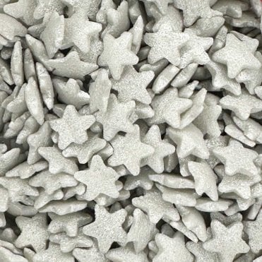 Stars - Glimmer - Silver