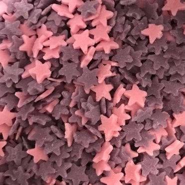 Stars - Matt - Pink and Purple