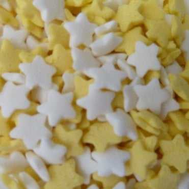 Stars - Matt - Yellow and White