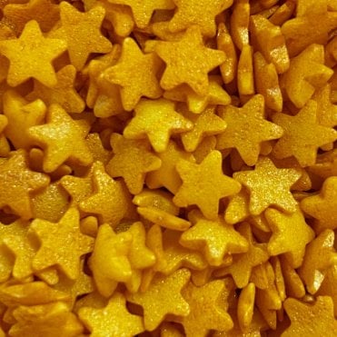 Stars - Shimmer - Light Gold 
