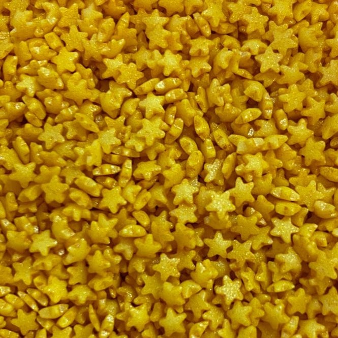 Stars - Shimmer - Mini - Light Gold 