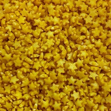 Stars - Shimmer - Mini - Light Gold 