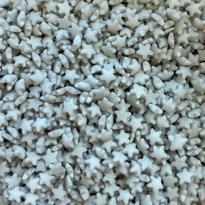 Stars - Shimmer - Mini - Silver 