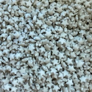 Stars - Shimmer - Mini - Silver 