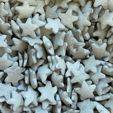 Stars - Shimmer - Silver 