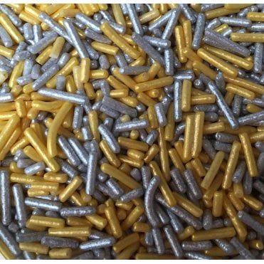 Strands - Glimmer - Silver and Gold