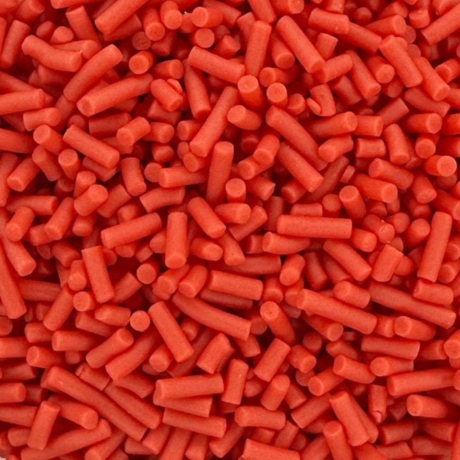 Strands - Matt - Natural and Vegan - Red Sprinkles