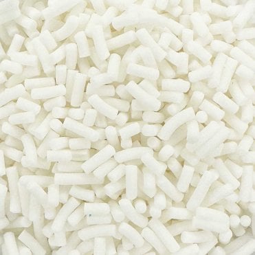 Strands - Matt - Natural and Vegan - White Sprinkles
