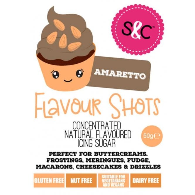 Sugar and Crumbs Flavour Shots - Amaretto - 50g