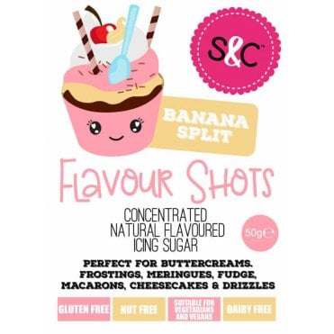 Flavour Shots - Banana Split - 50g