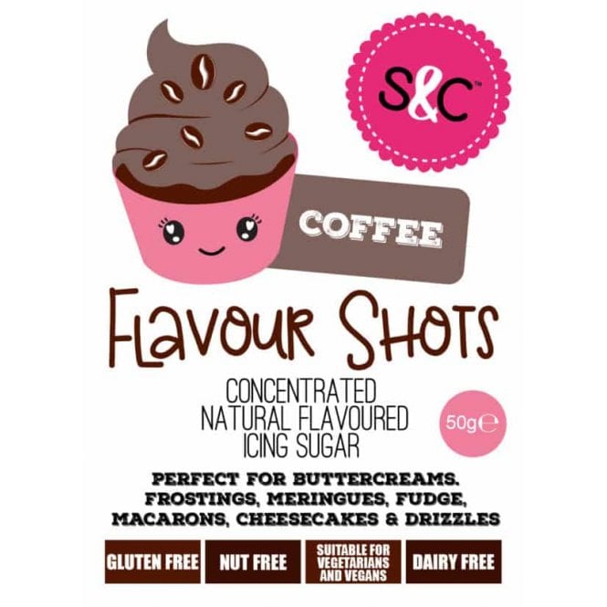 Sugar and Crumbs Flavour Shots - Coffee - 50g