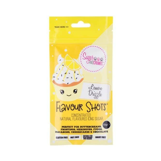 Sugar and Crumbs Flavour Shots - Lemon Drizzle - 50g