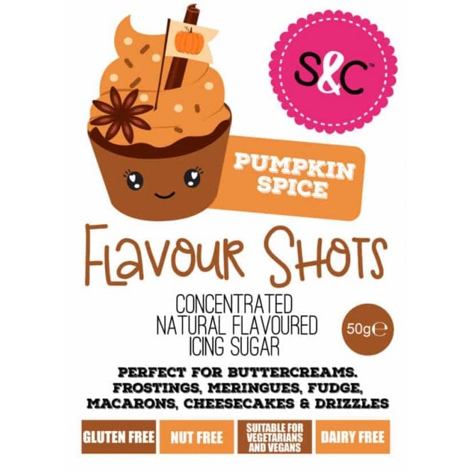 Sugar and Crumbs Flavour Shots - Pumpkin Spice - 50g