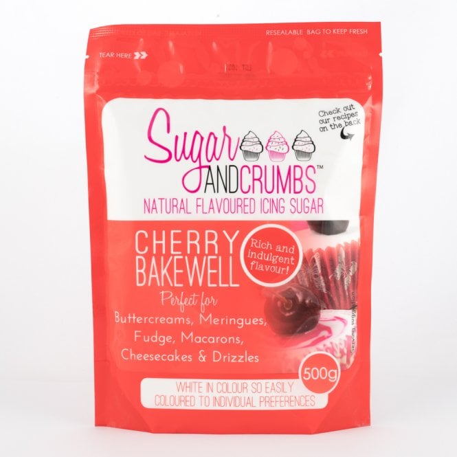 Sugar and Crumbs Flavoured Icing Sugar - Cherry Bakewell