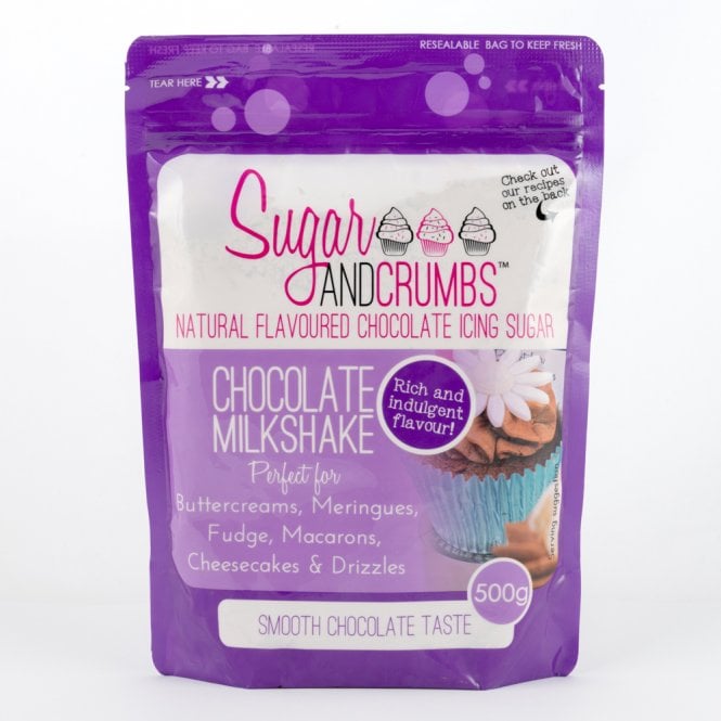 Sugar and Crumbs Flavoured Icing Sugar - Chocolate Milkshake