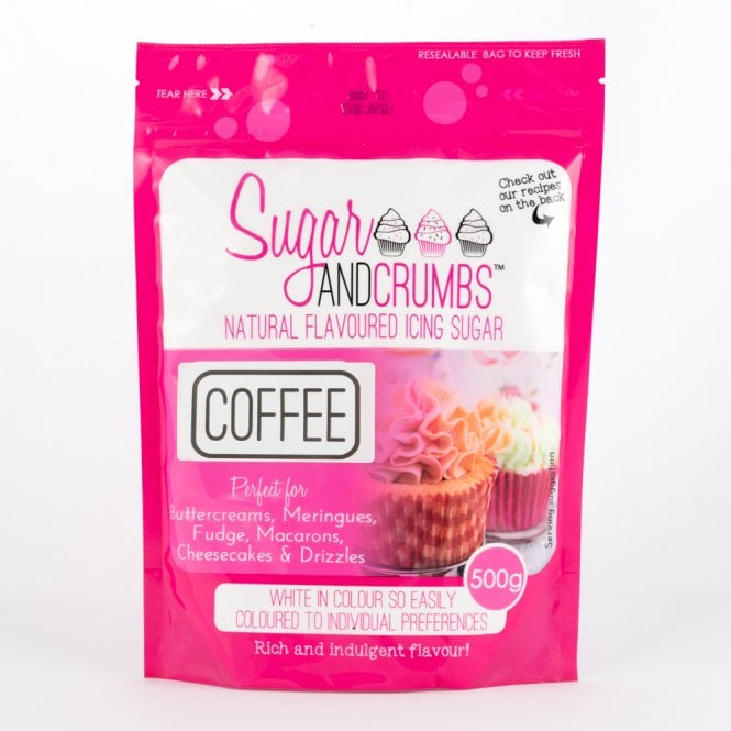 Sugar and Crumbs Flavoured Icing Sugar - Coffee