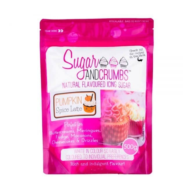 Sugar and Crumbs Flavoured Icing Sugar - Pumpkin Spice Latte