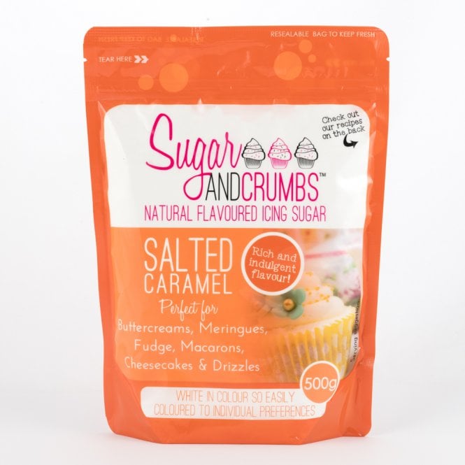 Sugar and Crumbs Flavoured Icing Sugar - Salted Caramel
