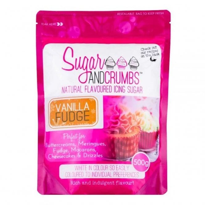 Sugar and Crumbs Flavoured Icing Sugar - Vanilla Fudge