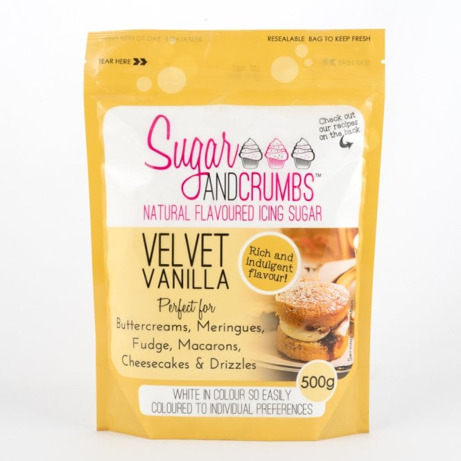 Sugar and Crumbs Flavoured Icing Sugar - Velvet Vanilla