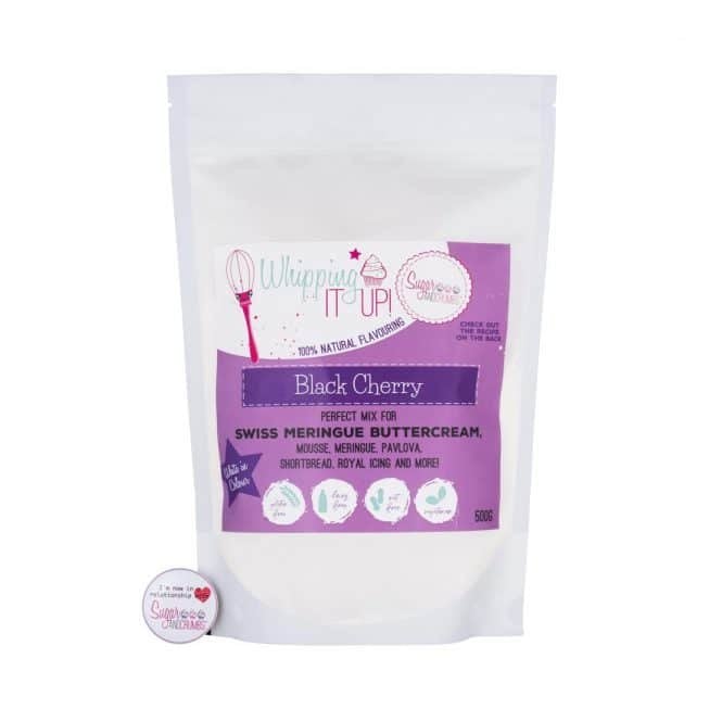 Sugar and Crumbs Whipping It Up! – Black Cherry