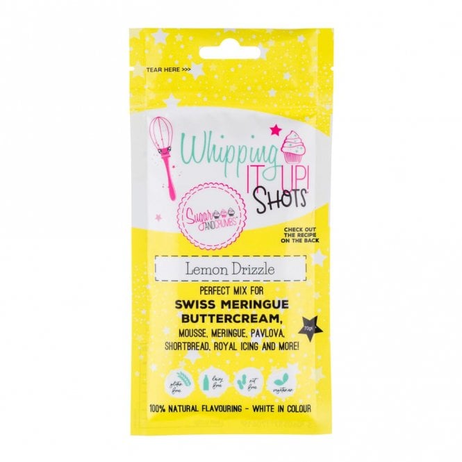 Sugar and Crumbs Whipping It Up! Concentrated Shots – Lemon Drizzle