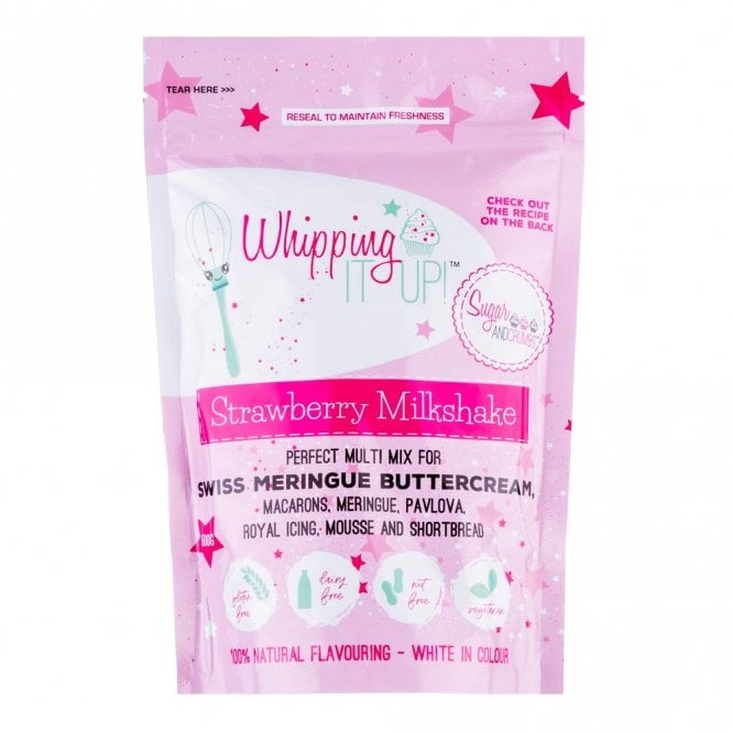 Sugar and Crumbs Whipping It Up! – Strawberry Milkshake