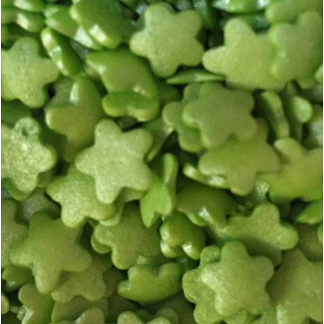 Sugar Shapes - Glimmer - Flowers - Green