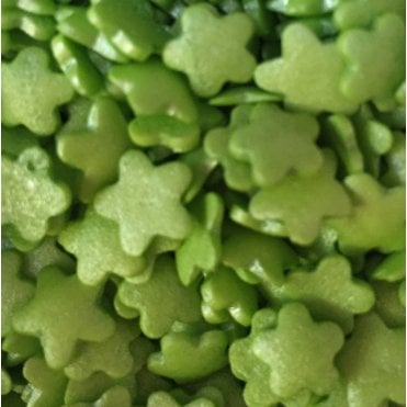 Sugar Shapes - Glimmer - Flowers - Green