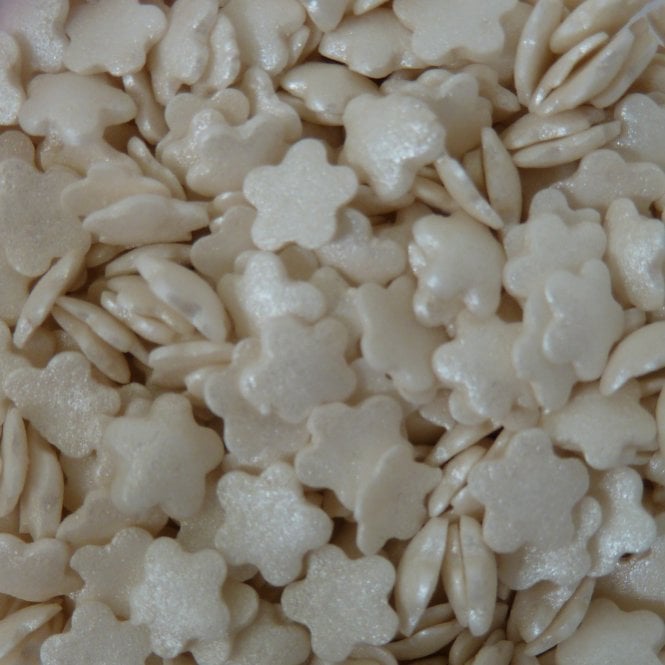 Sugar Shapes - Glimmer - Flowers - Mother of Pearl