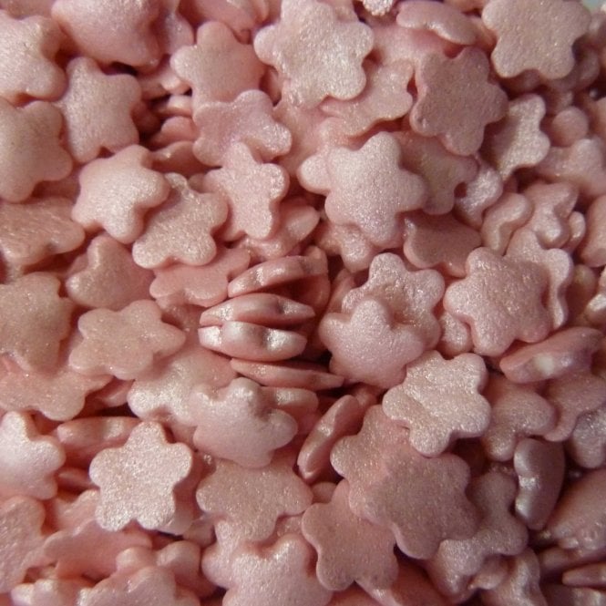 Sugar Shapes - Shimmer - Flowers - Pink